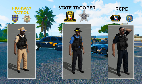 #A.A.R RCPD Uniformen Übersicht