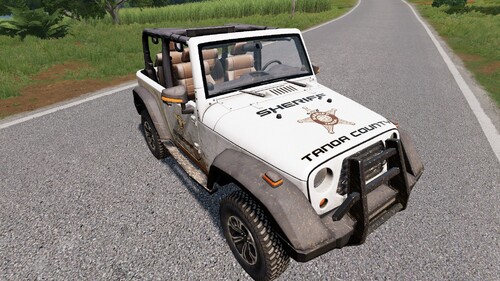 Erster 4WD Sheriff Skin Versuch