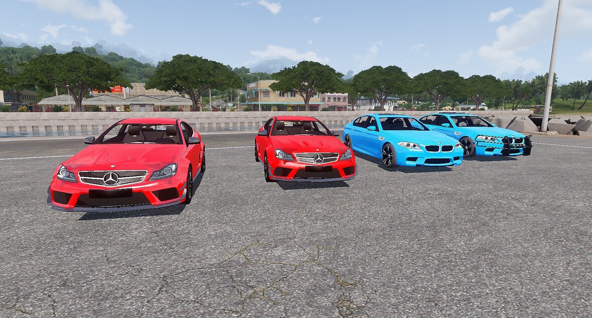 Mercedes Benz C63 AMG Black Series & BMW M5 /PPV