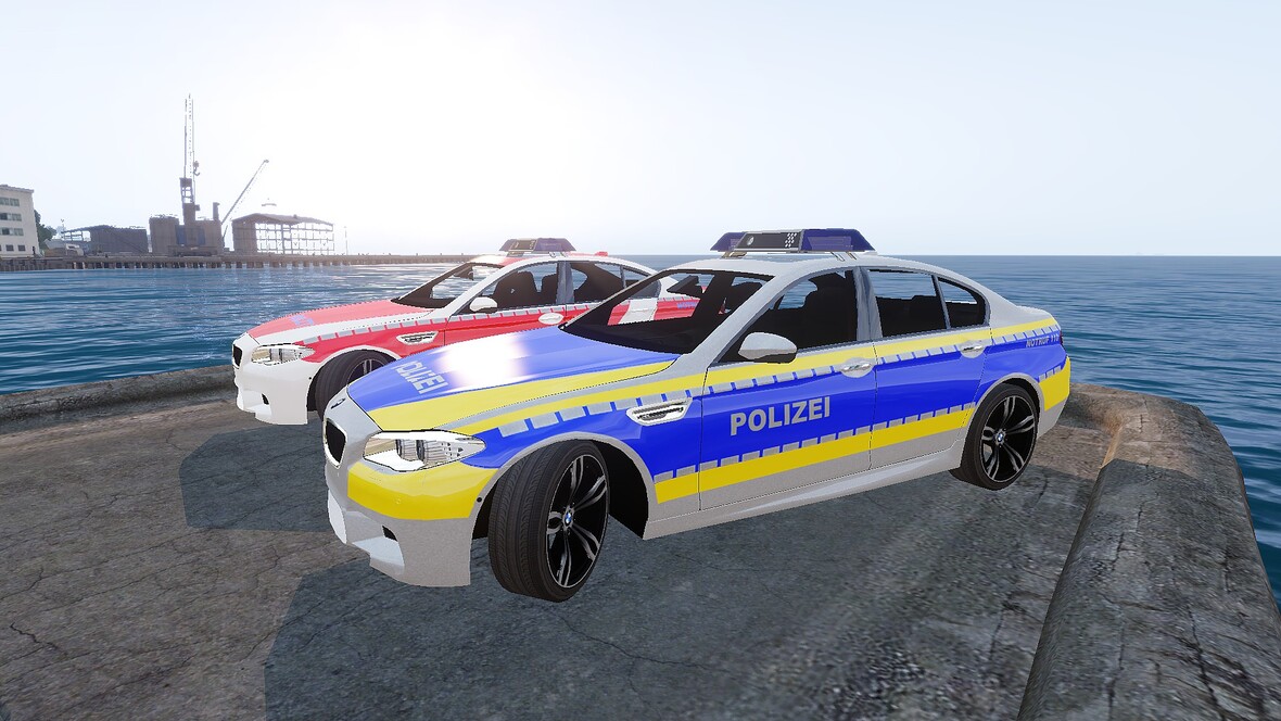 BMW M5 Polizei & Notarzt A3Factory.com | Skin by K1PRO
