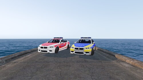 BMW M5 Polizei & Notarzt A3Factory.com | Skin by K1PRO