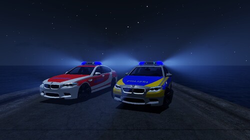 BMW M5 Polizei & Notarzt A3Factory.com | Skin by K1PRO