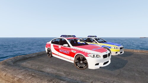 BMW M5 Polizei & Notarzt A3Factory.com | Skin by K1PRO