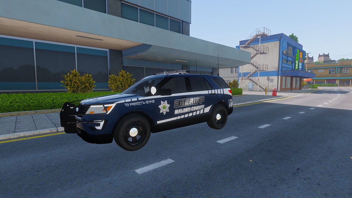 Malden Life RPG US Police Cars