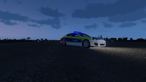 2010 Porsche Panamera Turbo Autobahnpolizei Version