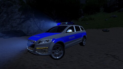Audi Q7 V12 TDI POLIZEI | www.A3Factory.com |Skins by K1PRO