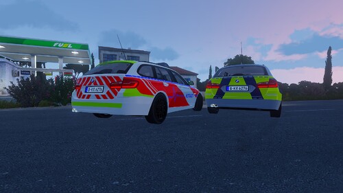 BMW 520D Polizei / NEF by Alfred :D