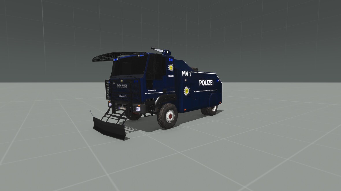 Polizei Wasserwerfer