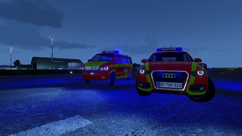 2013 Audi Q3 & VW T5 Feuerwehr Version