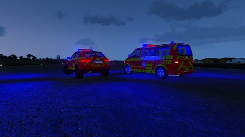 2013 Audi Q3 & VW T5 Feuerwehr Version