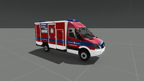 HLF & RTW der Augsburger Feuerwehr