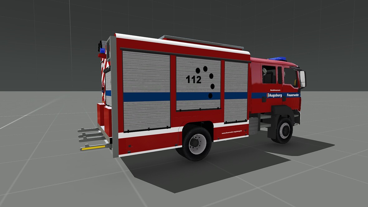 HLF & RTW der Augsburger Feuerwehr