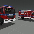 HLF & RTW der Augsburger Feuerwehr