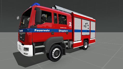 HLF & RTW der Augsburger Feuerwehr