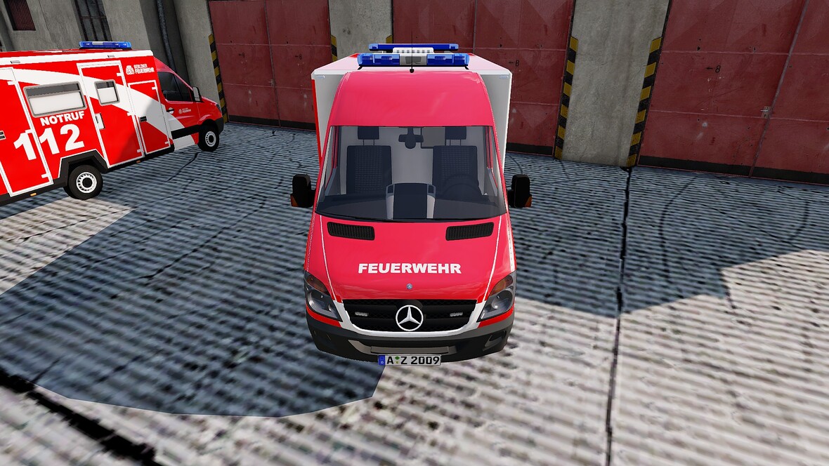 Mercedes Benz Sprinter facelift Berliner Feuerwehr [WIP]