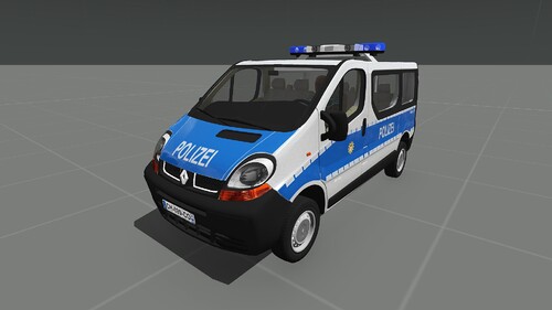 Renault Trafic Polizei Berlin