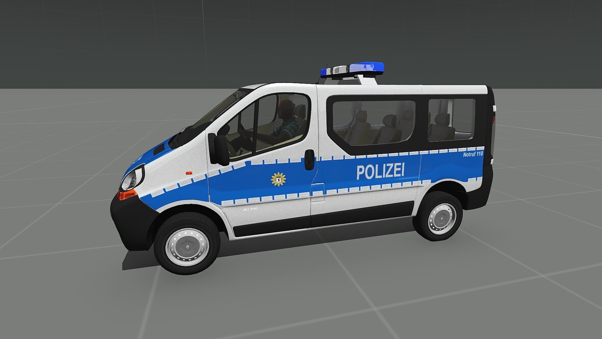 Renault Trafic Polizei Berlin