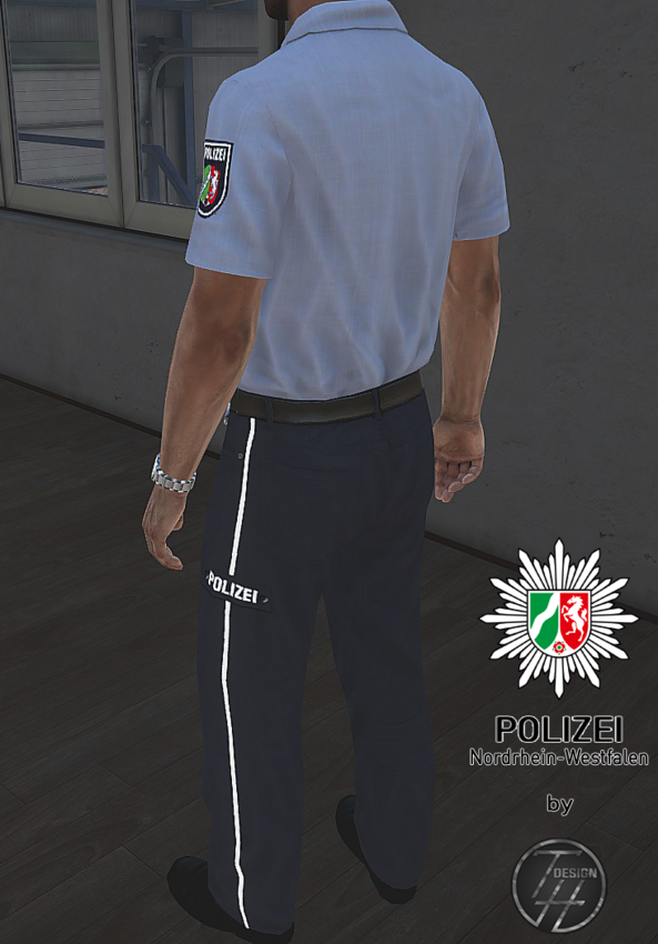 Uniform Nordrhein-Westfalen (hinten)