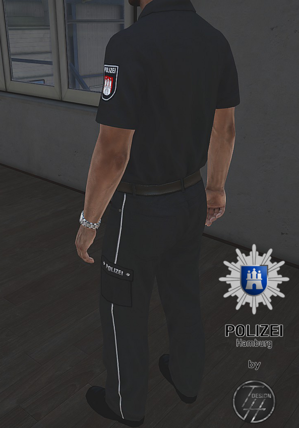 Uniform Hamburg (hinten)