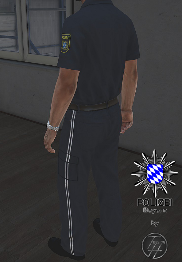 Uniform Bayern (hinten)
