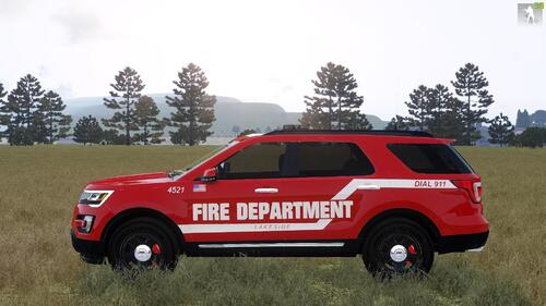 Ford Explorer Fire Department