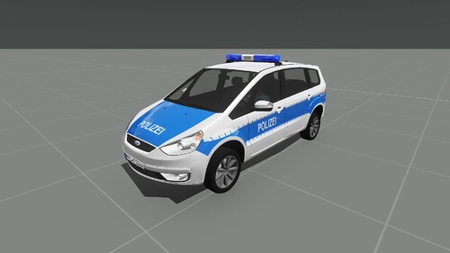 Ford Galaxy Polizei