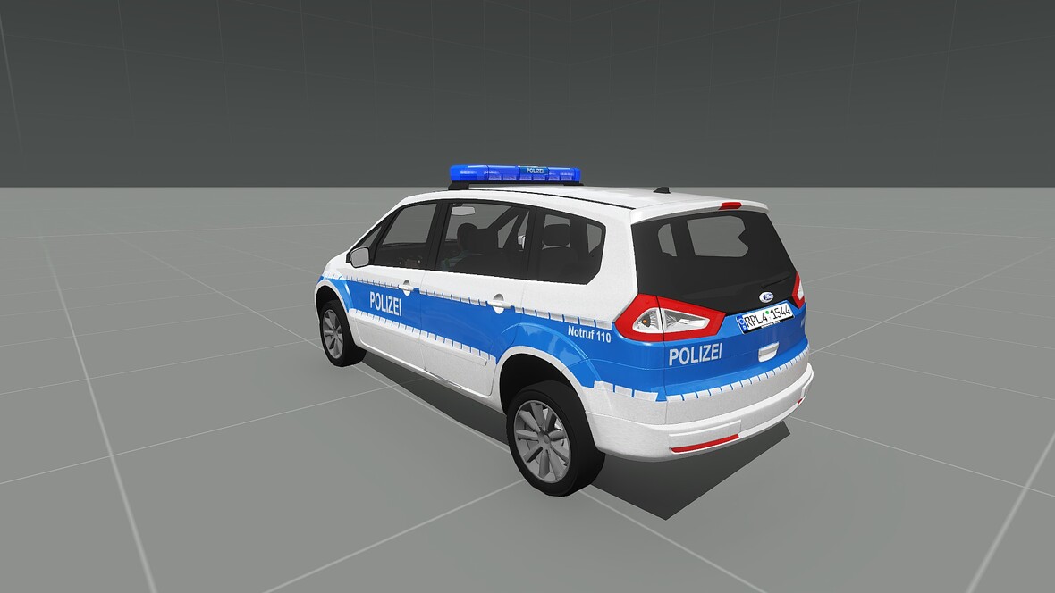 Ford Galaxy Polizei