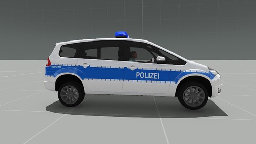 Ford Galaxy Polizei