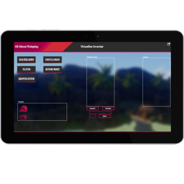 Z-Inventar im Tablet | allaboutroleplay.de
