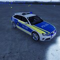 Audi RS4 Polizei