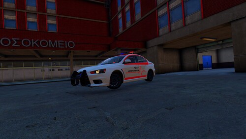 Mitsubishi Evo X First Responder