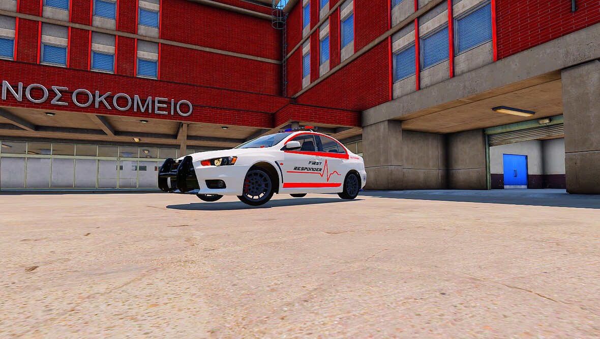 Mitsubishi Evo X First Responder