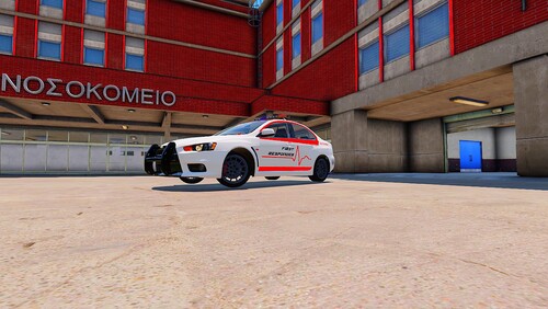 Mitsubishi Evo X First Responder