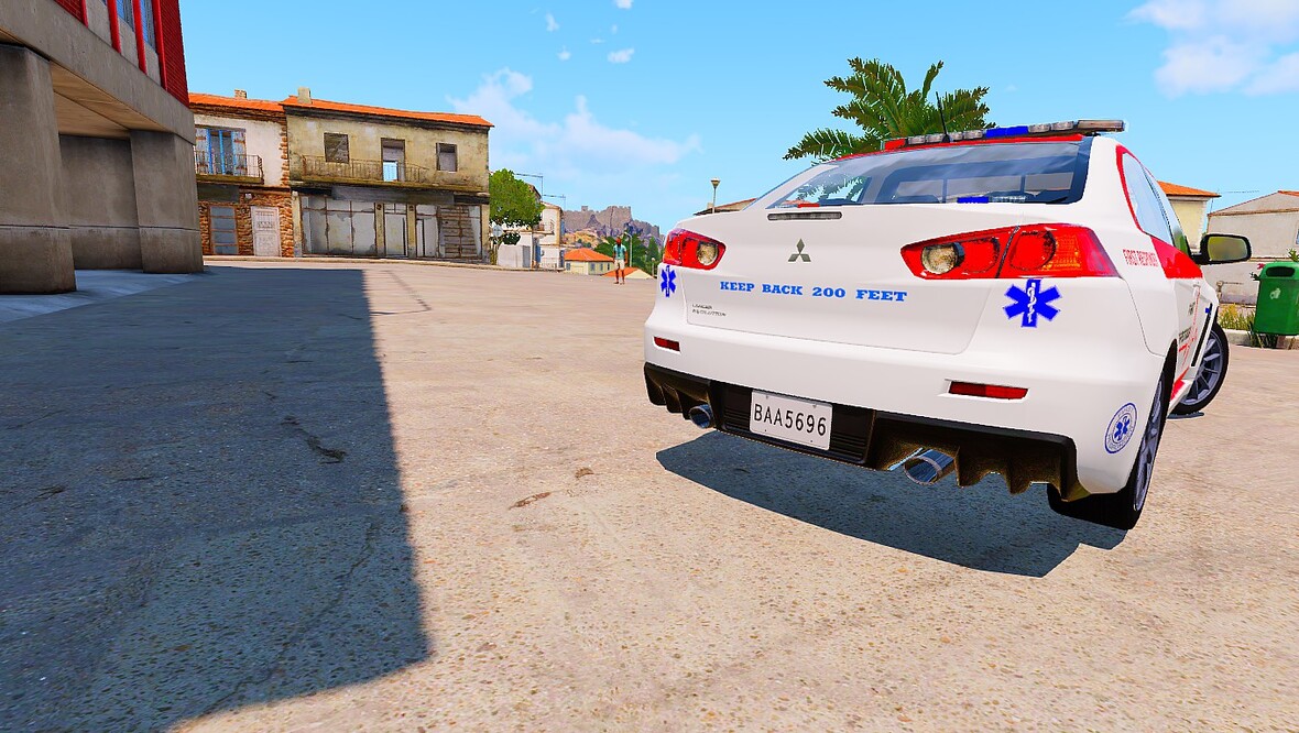 Mitsubishi Evo X First Responder
