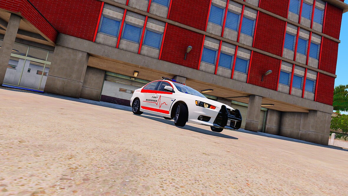 Mitsubishi Evo X First Responder