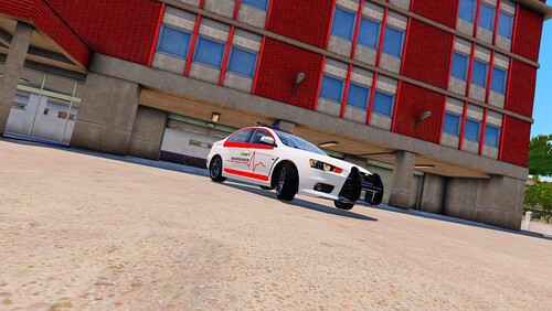 Mitsubishi Evo X First Responder