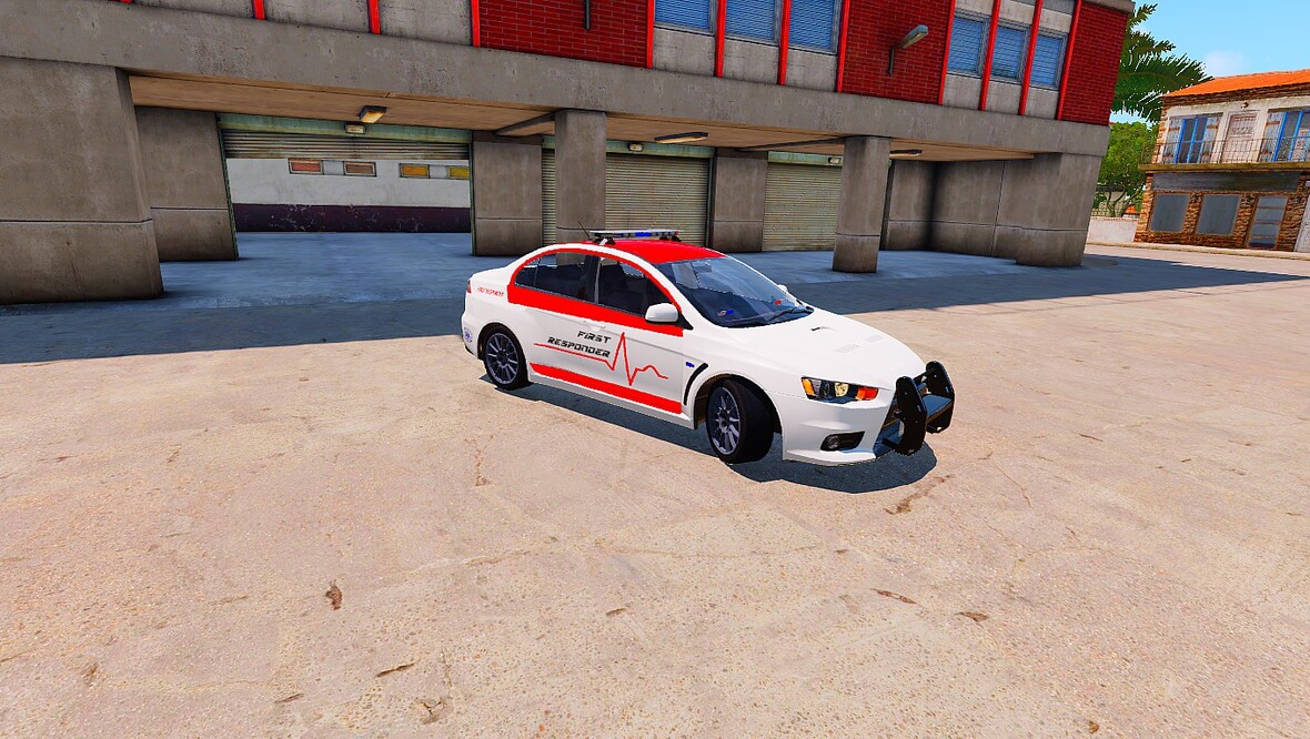 Mitsubishi Evo X First Responder