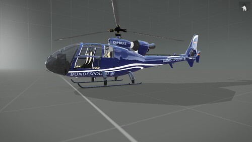 Bundespolizei Gazelle SA 342