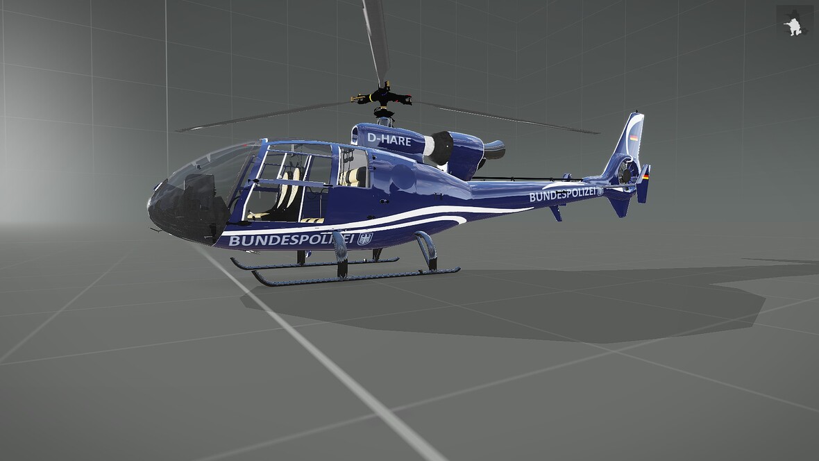 Bundespolizei Gazelle SA 342