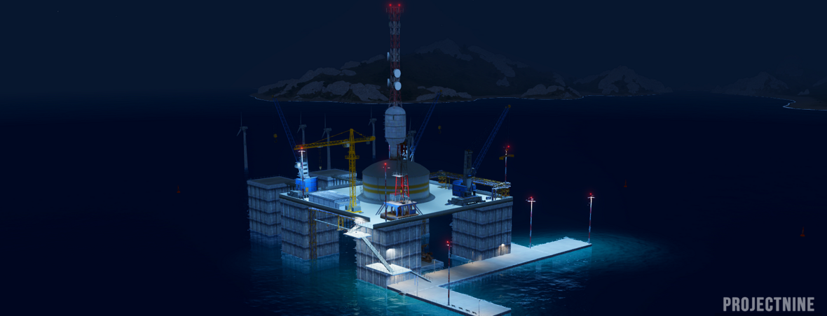 ProjectNine Malden | Bohrinsel