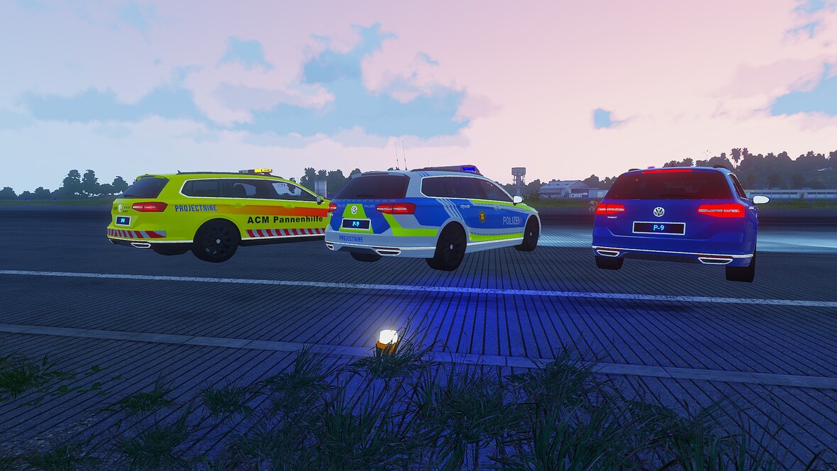 2016 VW Passat & BMW 5er Touring Cop,ACM,Notarzt,Zivil