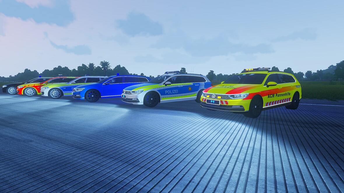 2016 VW Passat & BMW 5er Touring Cop,ACM,Notarzt,Zivil