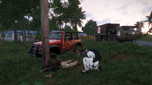 Medic by night time