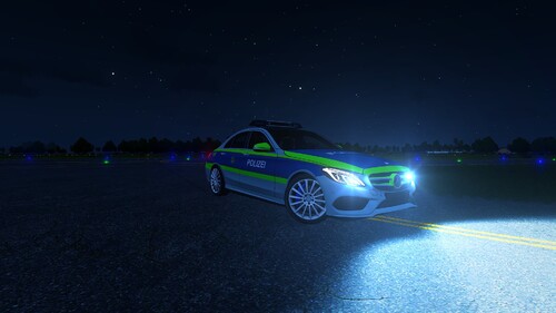 2014 Mercedes Benz C-Klasse Polizei