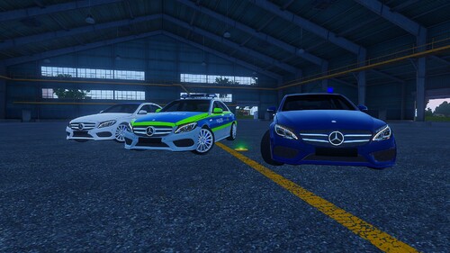 2014 Mercedes Benz C-Klasse Final (Polizei,Zivil,Ziv)