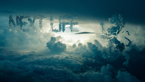 NEXT LIFE Cloudy Wallpaper