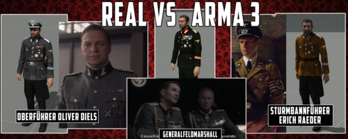 Man in the High Castle Real VS. Arma 3