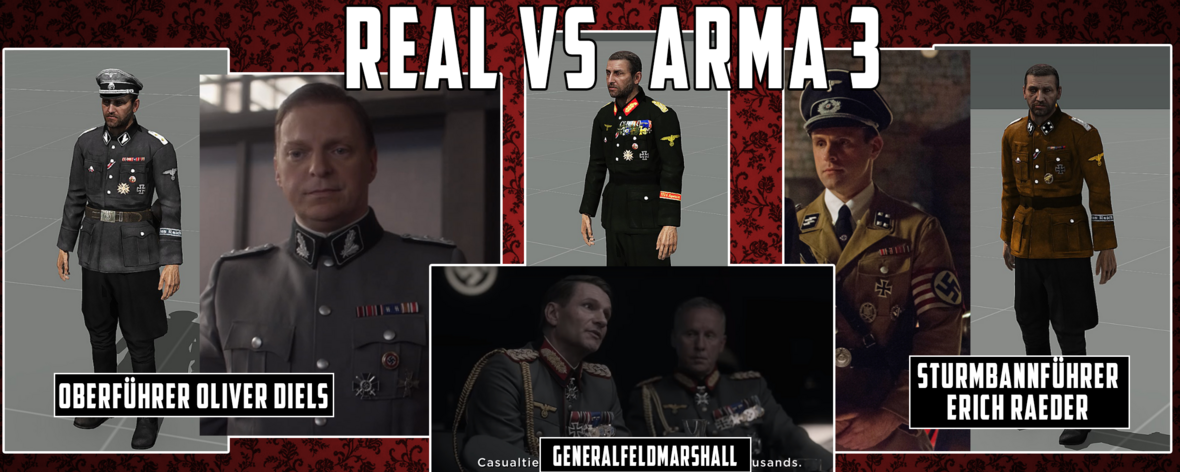 Man in the High Castle Real VS. Arma 3