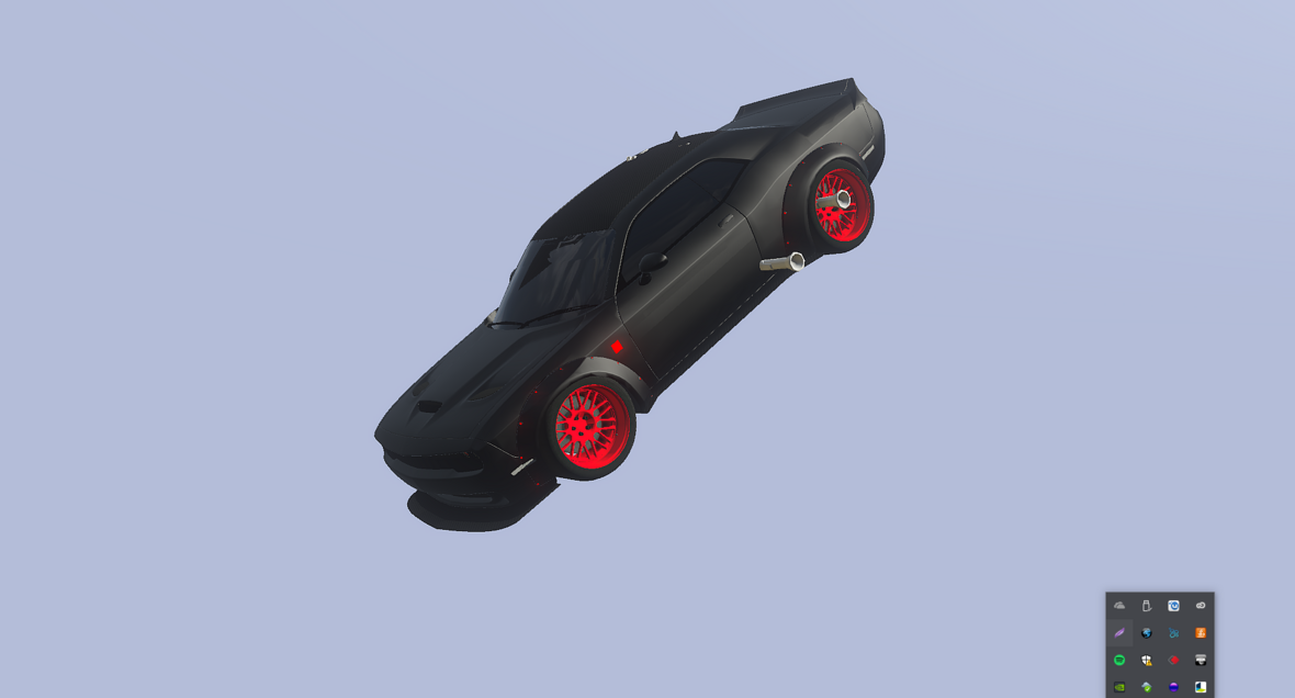Dodge Challanger Hellcat SRT Liberty Walk [WIP]