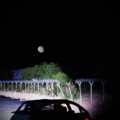 Hintergrundbild mit Mond